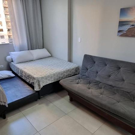 Apartamento kit Praia Grande na Guilhermina Frente Mar Praia Grande (Santos) Exterior foto