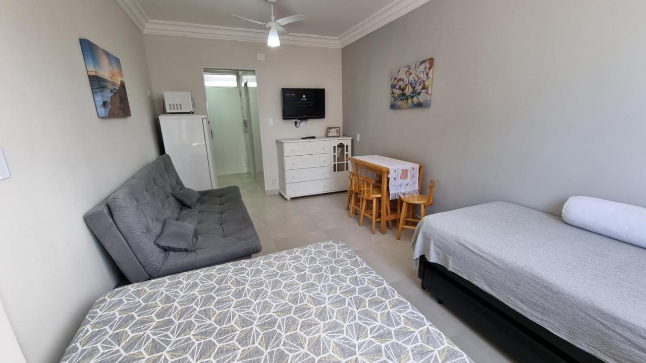 Apartamento kit Praia Grande na Guilhermina Frente Mar Praia Grande (Santos) Exterior foto
