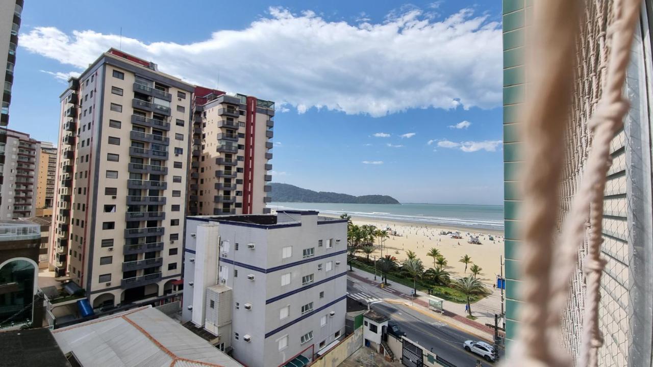Apartamento kit Praia Grande na Guilhermina Frente Mar Praia Grande (Santos) Exterior foto