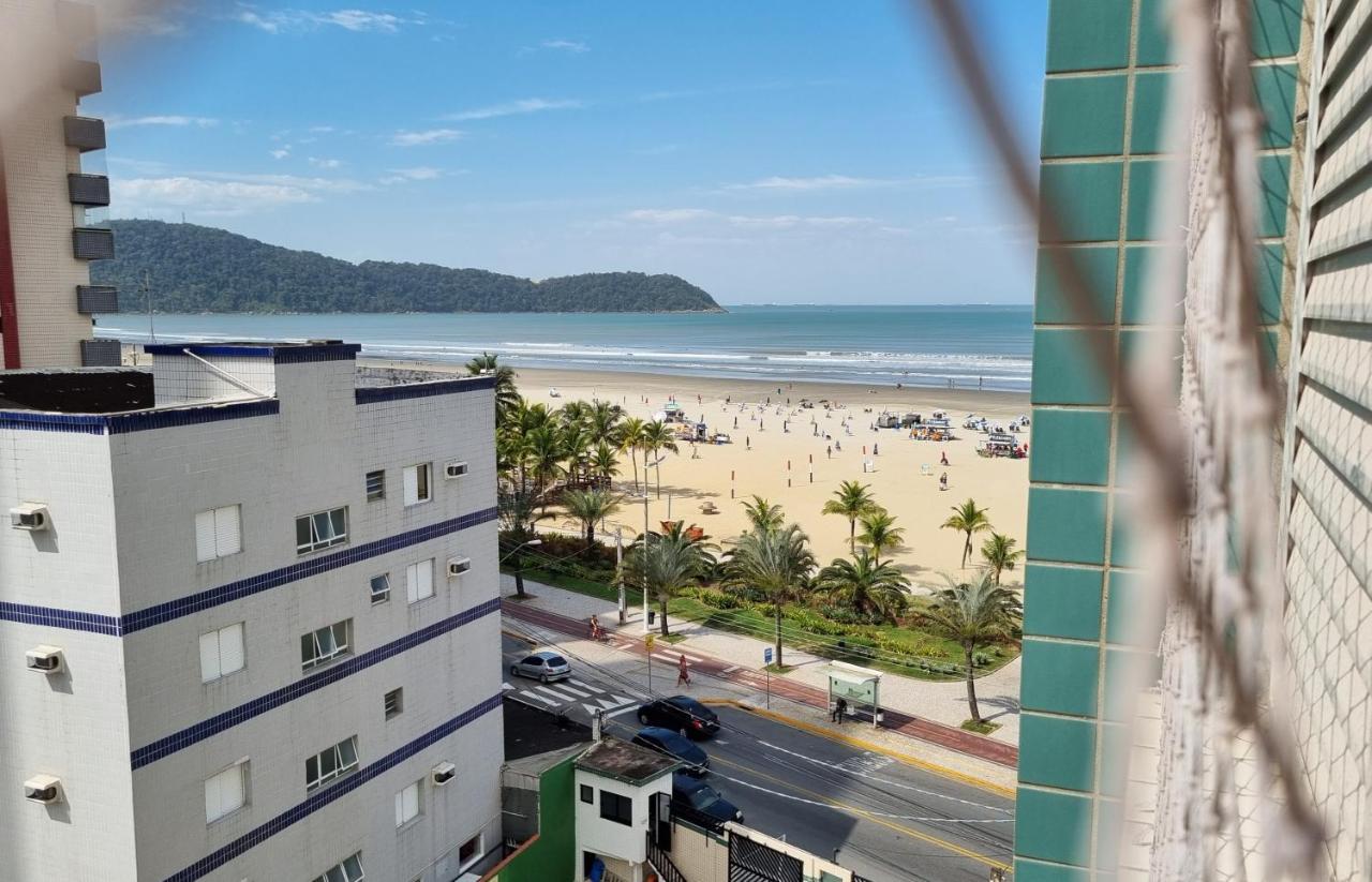 Apartamento kit Praia Grande na Guilhermina Frente Mar Praia Grande (Santos) Exterior foto