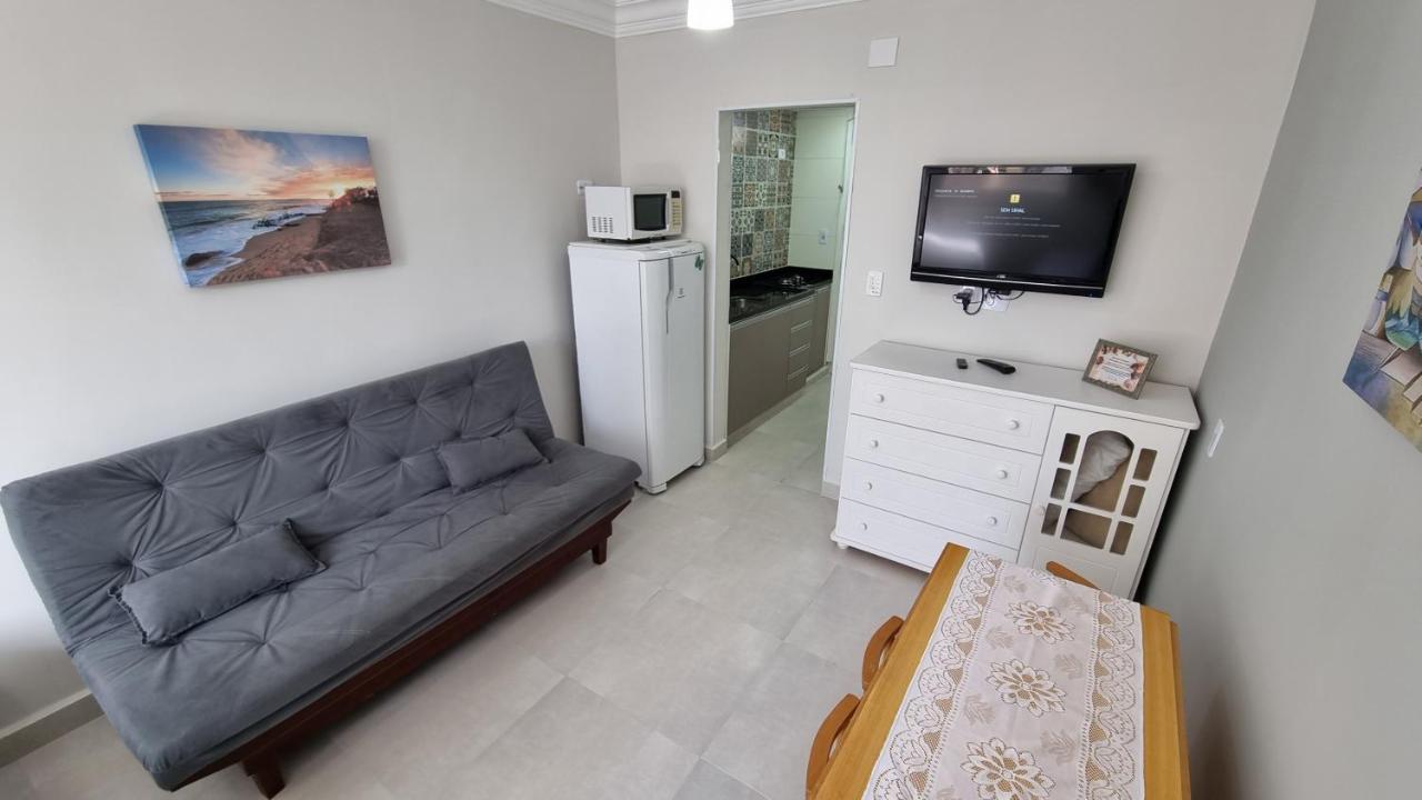 Apartamento kit Praia Grande na Guilhermina Frente Mar Praia Grande (Santos) Exterior foto
