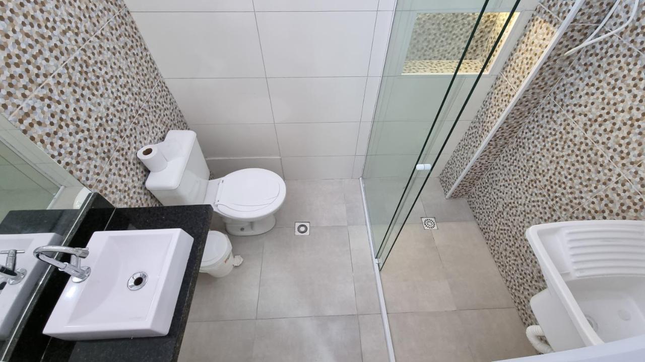 Apartamento kit Praia Grande na Guilhermina Frente Mar Praia Grande (Santos) Exterior foto