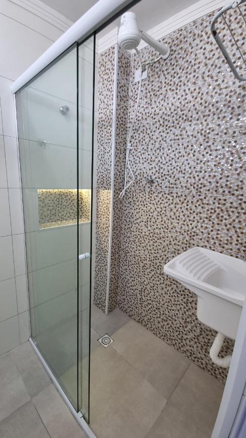Apartamento kit Praia Grande na Guilhermina Frente Mar Praia Grande (Santos) Exterior foto