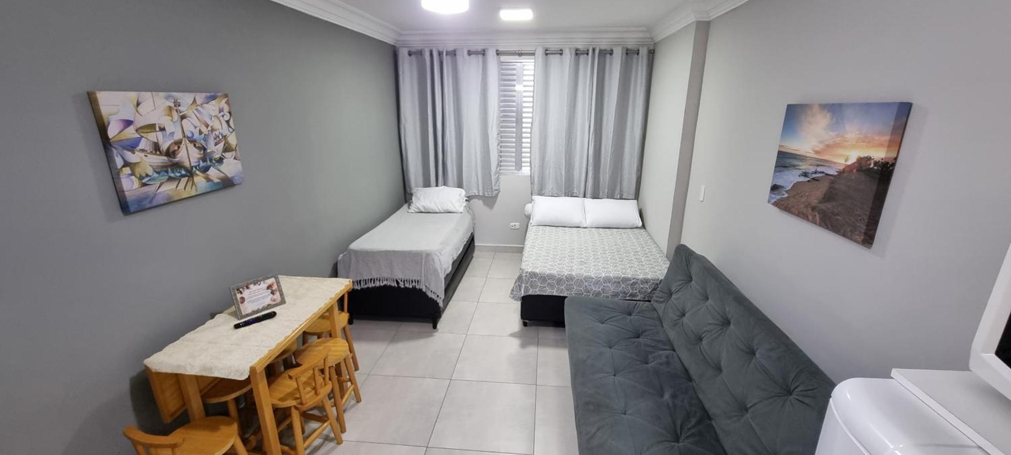 Apartamento kit Praia Grande na Guilhermina Frente Mar Praia Grande (Santos) Exterior foto